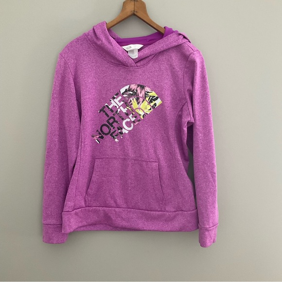 The North Face purple hoodie - Picture 4 of 7